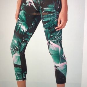 Fabletics Tropical Leaf Print Leggings